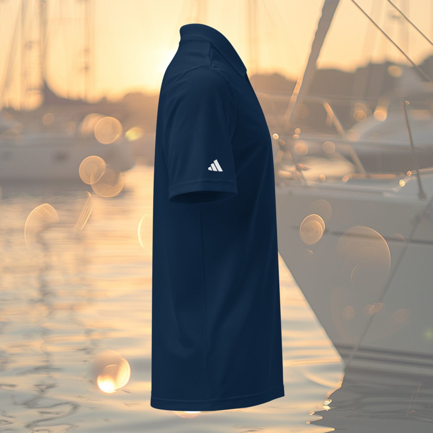 Brush Marine · Figure 8 Knot · Polo azul para mujer · Edición Náutica
