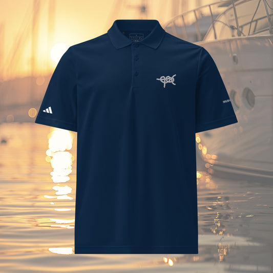 Brush Marine · Algine butterfly bend · Polo azul para mujer · Edición Náutica