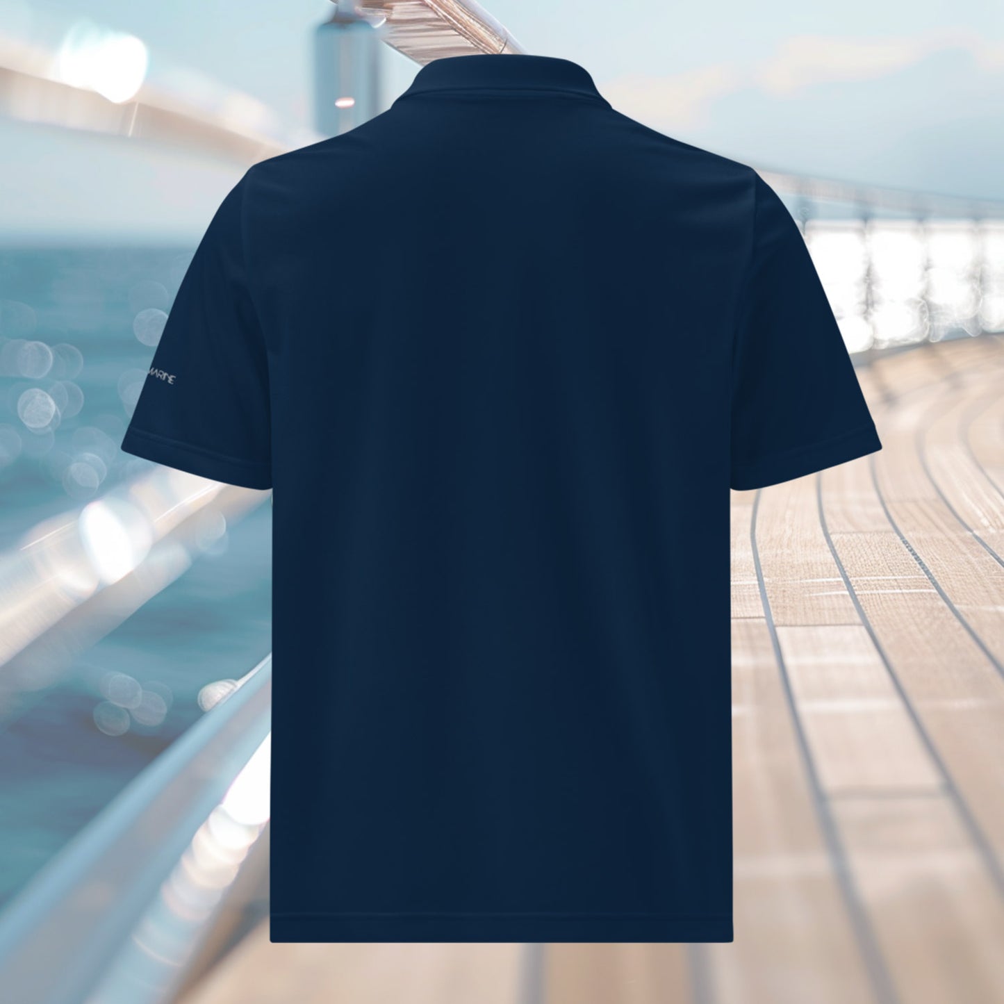 Brush Marine · Lariat loop · Polo azul para hombre · Edición Náutica